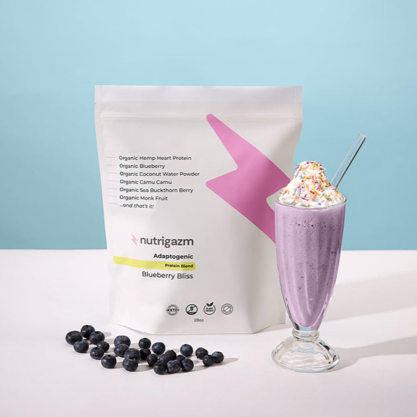 Adaptogenic Protein Blend (Blueberry Bliss)