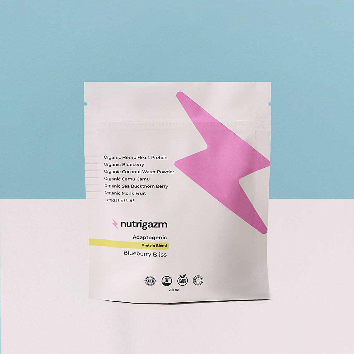 Adaptogenic Protein Blend (Blueberry Bliss) - Travel Size