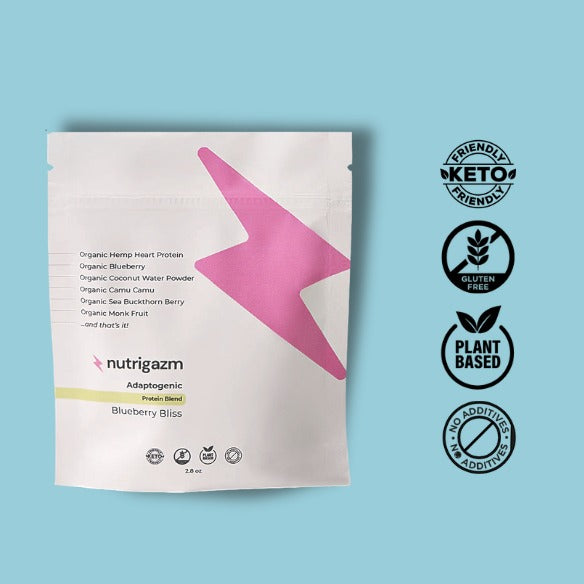 Adaptogenic Protein Blend (Blueberry Bliss)