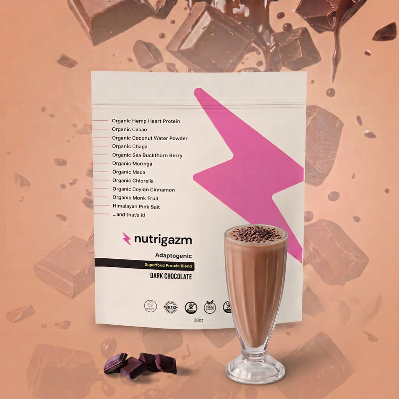 Adaptogenic Superfood Protein Blend 
(Dark Chocolate)