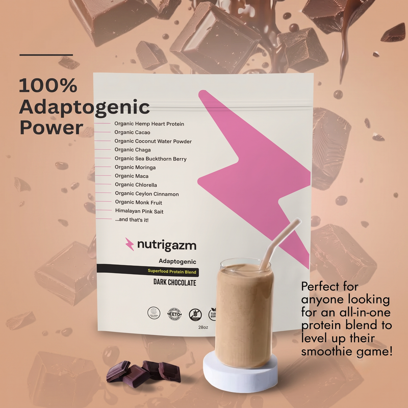 Adaptogenic Superfood Protein Blend (Dark Chocolate)