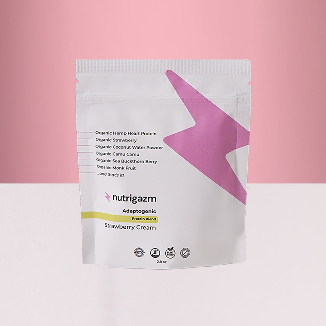 Adaptogenic Protein Blend (Strawberry Cream) - Travel Size