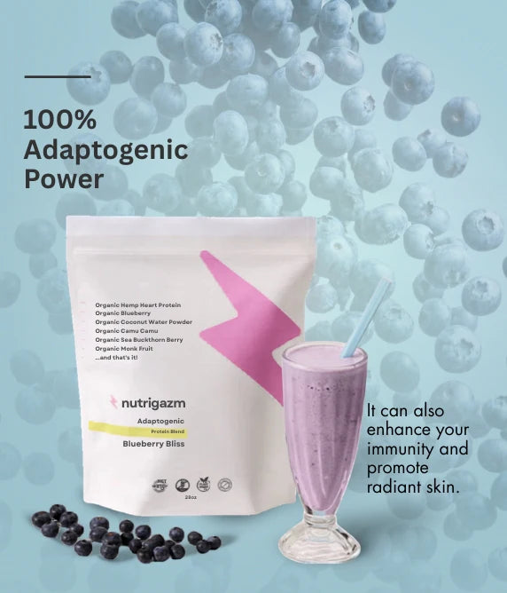 Adaptogenic Protein Blend (Blueberry Bliss)